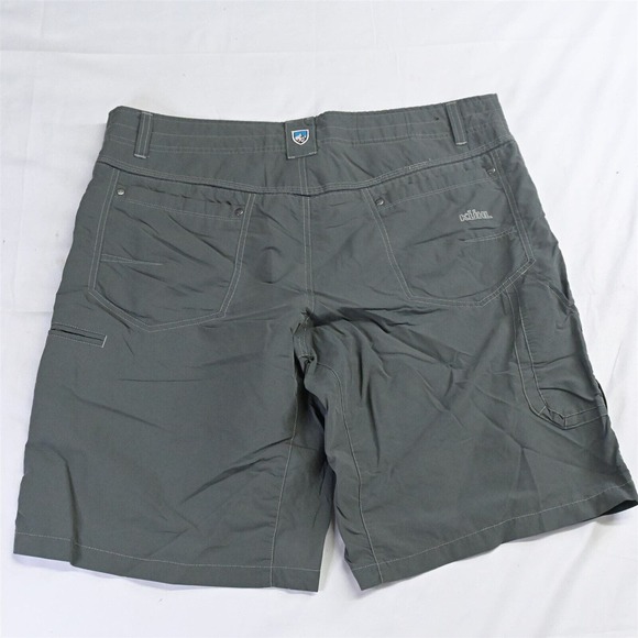 KUHL 38 x 11" Dark Gray Outdoor Zip Pocket Cargo‎ Shorts - Picture 5 of 5